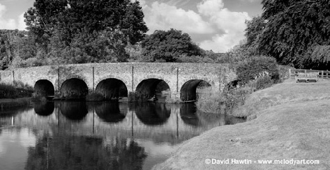 Relax at Withypool Bridge - photograph, photo, landscape, Exmoor, David Hawtin