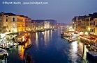 Night Scene From Rialto Bridge In Venice - photograph by David Hawtin
