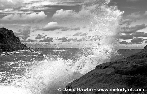 Storm At Ilfracombe, photograph, photo, seascape, exmoor, David Hawtin